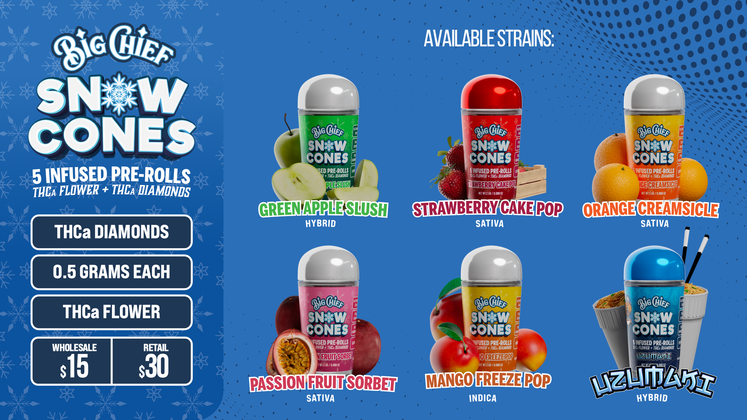 Snow Cone Pre-Rolls 112